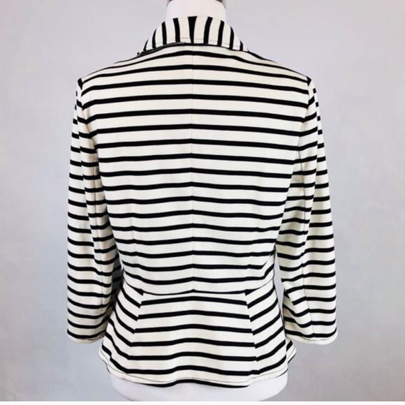 WHBM Striped Ponte Blazer - Picture 6 of 6